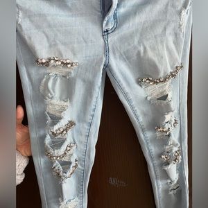 Bebe jeweled jeans